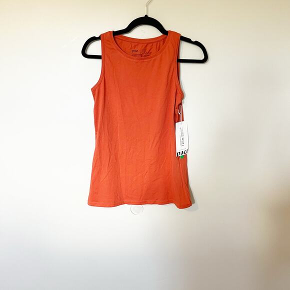Pact midweight tank paprika orange new with tags women’s small - Picture 1 of 7